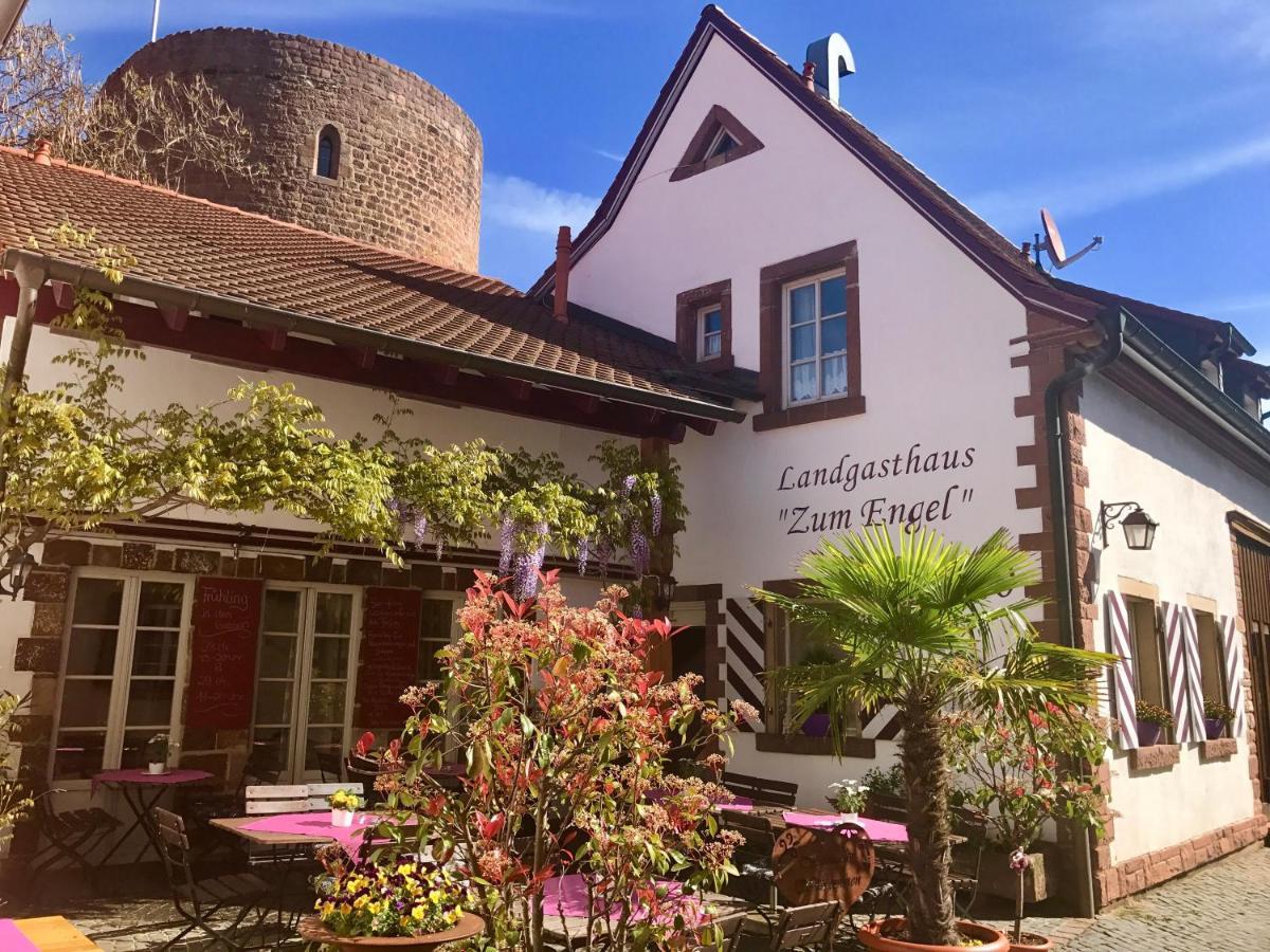 Landgasthaus "Zum Engel" Hotel Neuleiningen Kültér fotó