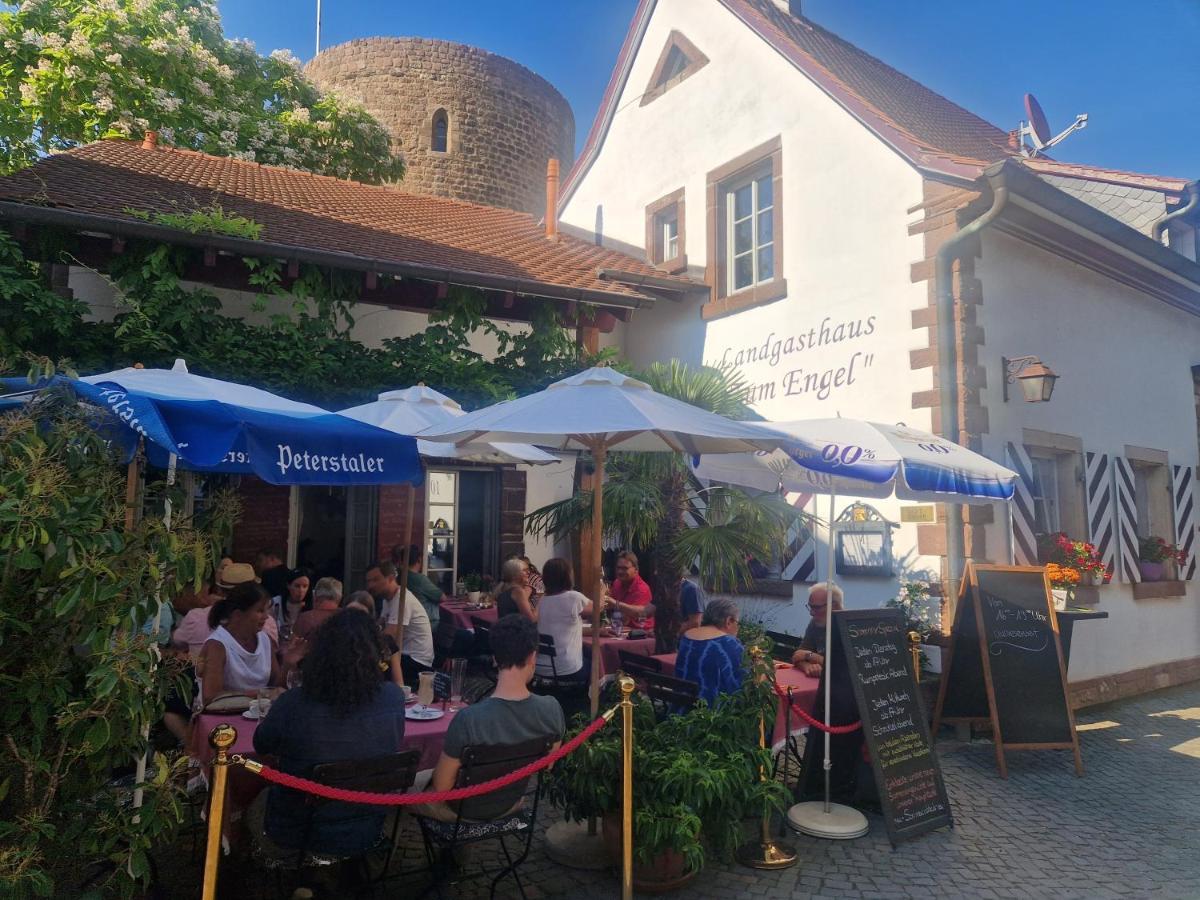 Landgasthaus "Zum Engel" Neuleiningen Kültér fotó